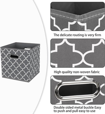 Fabric Cloth Storage Bins, Fabric Cube Organizer - Image 7