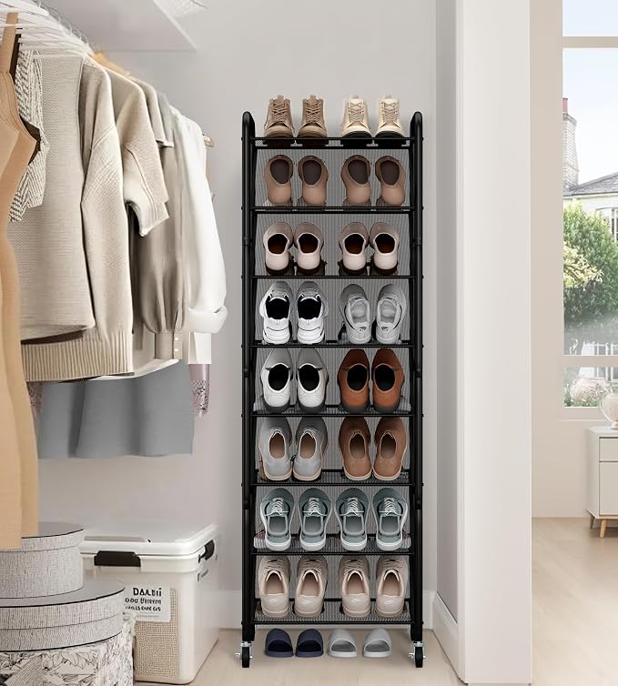 STO STO 8-Tier Narrow Shoe Rack - Image 7