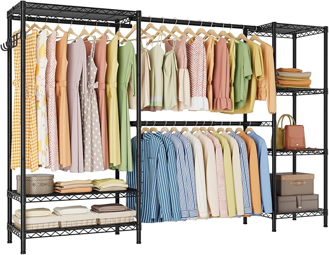 Golpart Heavy Duty Clothes Rack Metal Wardrobe by Golpart
