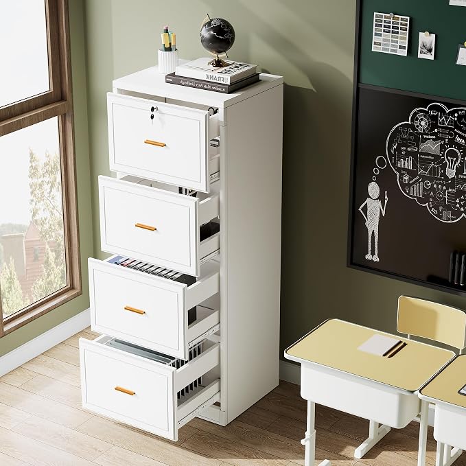 Tribesigns 4-Drawer File Cabinet - Image 7