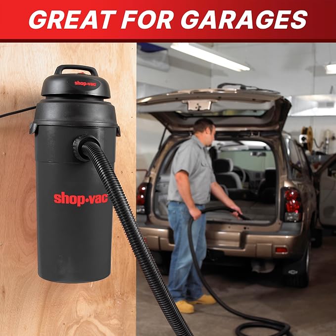 Shop-Vac 9522205 5 Gallon 5.5 Peak HP Hangup Wet/Dry Vacuum, 1.25 Inch Diameter - Image 5