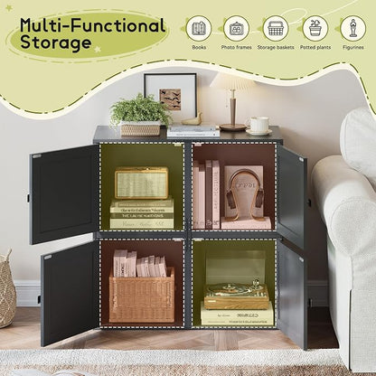 Homkdom 2 Cube Storage Organizer, DIY Bookcase - Image 7