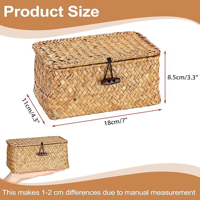 Hipiwe Mini Seagrass Basket - Image 3