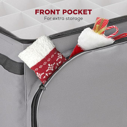 HOLDN’ STORAGE Premium Christmas Ornament Storage Box – Holds up to 72 4” - Image 5