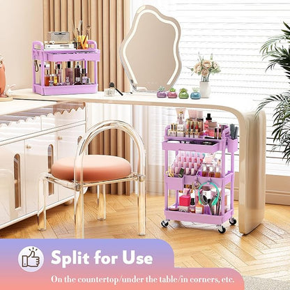 SUNALLY Makeup Cart Organizer - Image 8