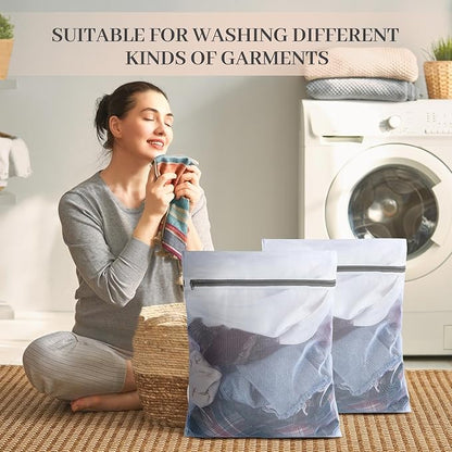 36 Pieces Mesh Laundry Bags Fine Mesh Wash Bags - Image 6