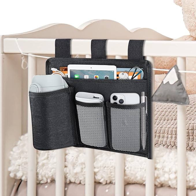 Bedside Caddy Organizer by AKAYOK