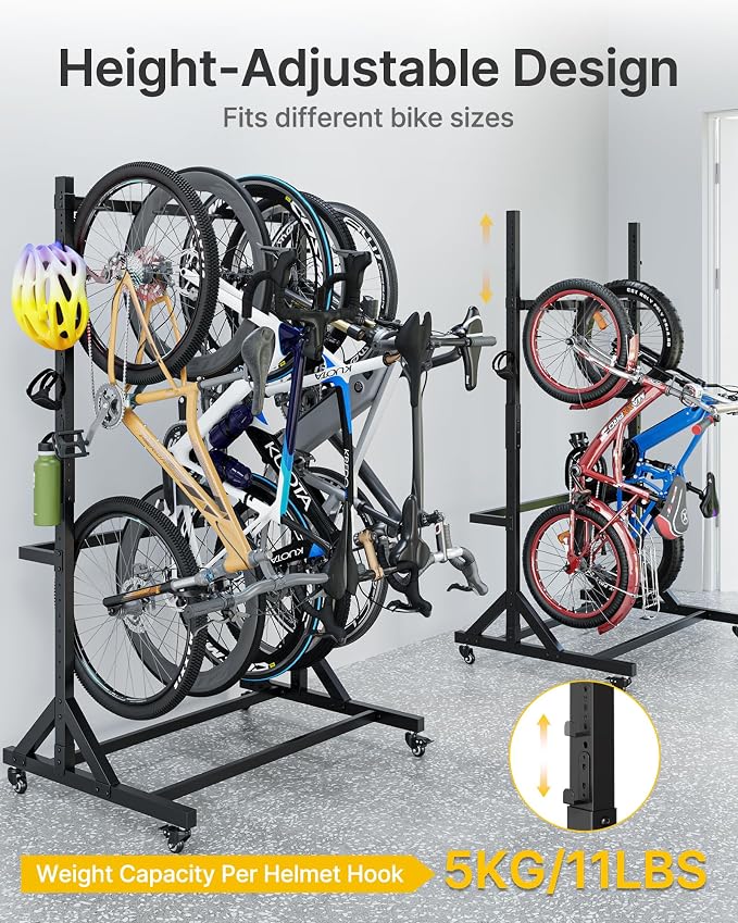 monTEK Freestanding Bike Storage Rack - Image 4