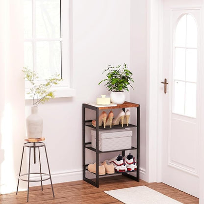CHEMPFR Narrow 4-Tier Shoe Rack, Slim Space-Saving Shelf - Image 6