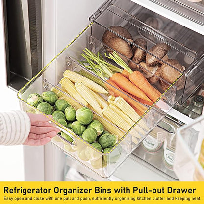 4 Pack Refrigerator Organizer Bins - Image 2