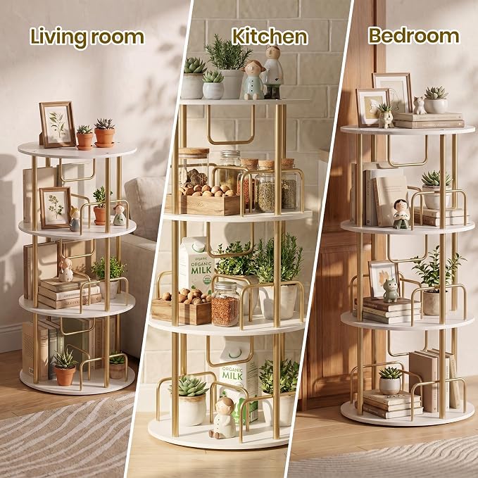 Rotating Bookshelf, Revolving Bookcase - Image 7