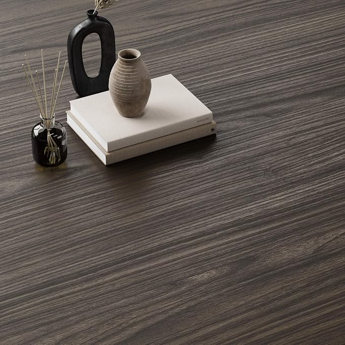 Mobili Fiver, Riccardo Wall Bedside Table, Dark Walnut, Made in Italy - Image 6