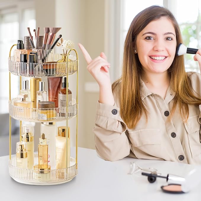 Aveniee 360° Rotating Makeup Organizer - Image 6