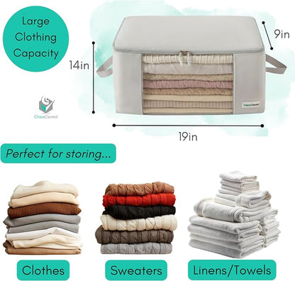 Clothing Storage Bags Clothes Organizer folding fabric bags - Image 2