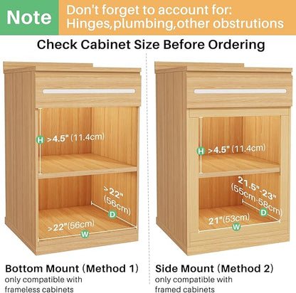 Pull Out Cabinet Organizer, Soft Close Wooden Slide Out Drawers - Image 3