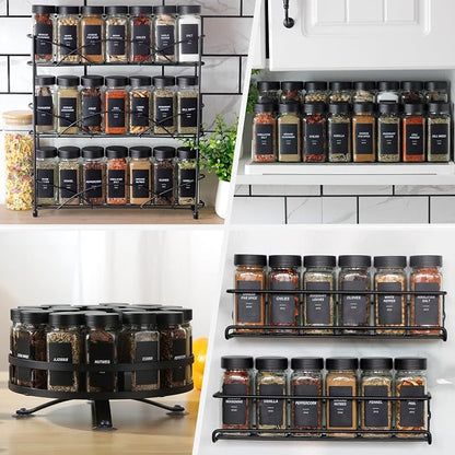 24Pcs Spice Jars Containers - Image 7