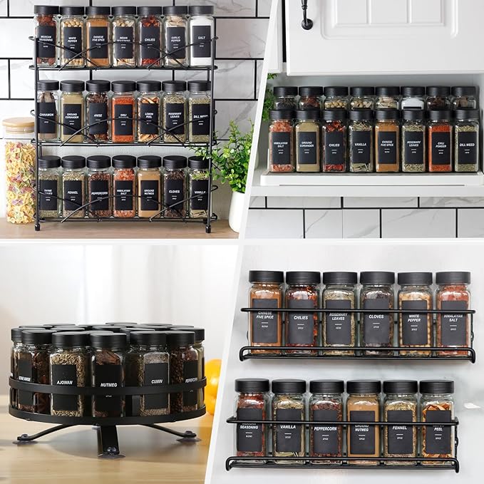 48Pcs Spice Jars Containers - Image 7