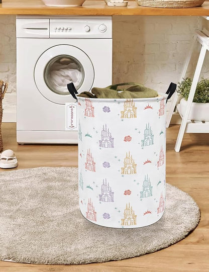 QUEENLALA Large Storage Basket, Laundry Hamper/Bathroom/Home Decor/Collapsible - Image 4