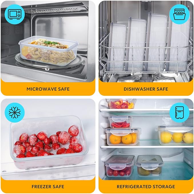 JSCARES 44 PCS Food Storage Container - Image 5