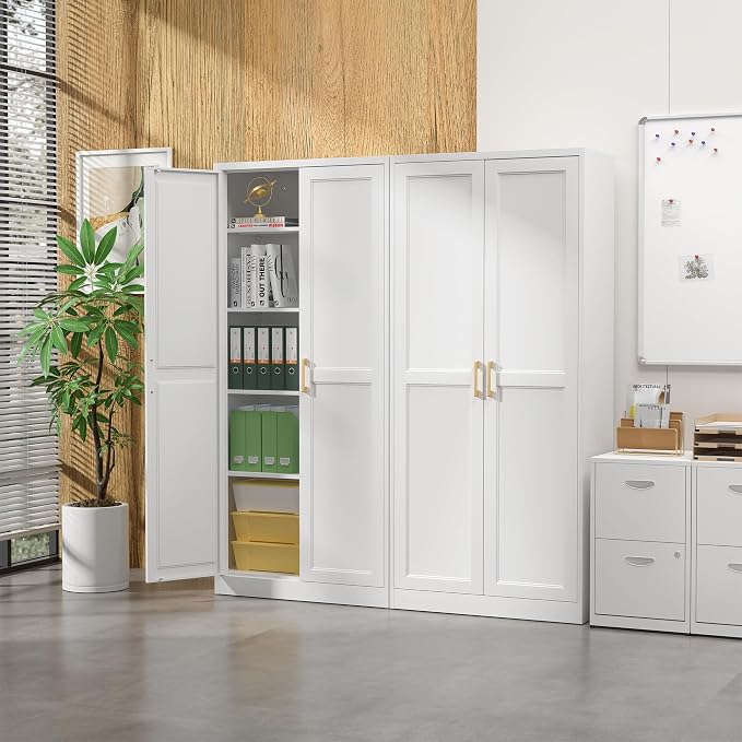 Steeloong 71"Metal Pantry Storage Cabinet - Image 2