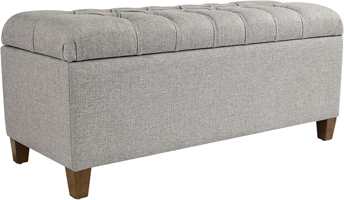 HomePop Ainsley 40" Storage Ottoman Bench - Image 9