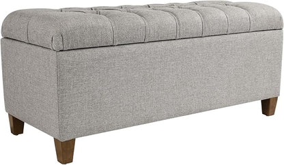 HomePop Ainsley 40" Storage Ottoman Bench - Image 9