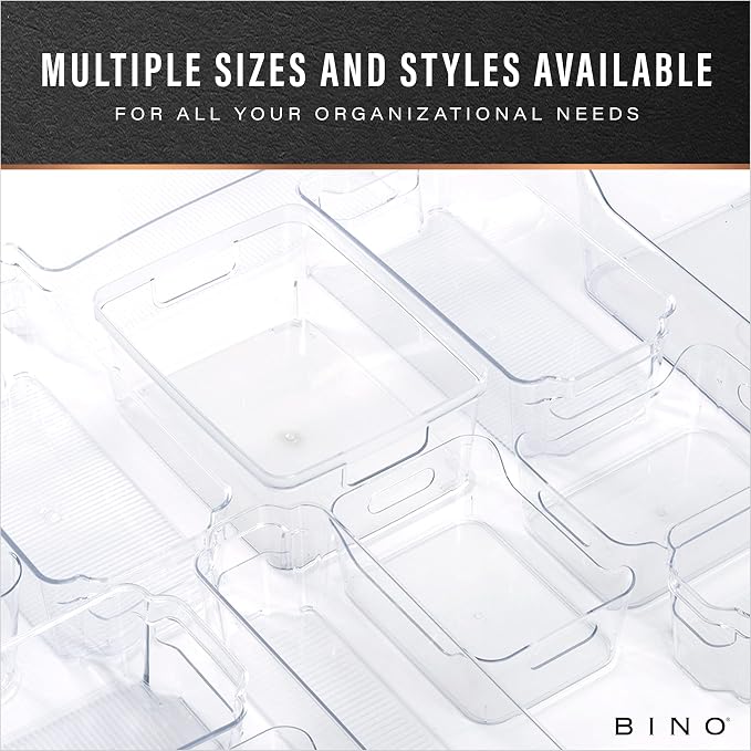 BINO | Plastic Storage Bins, X-Small - Image 8