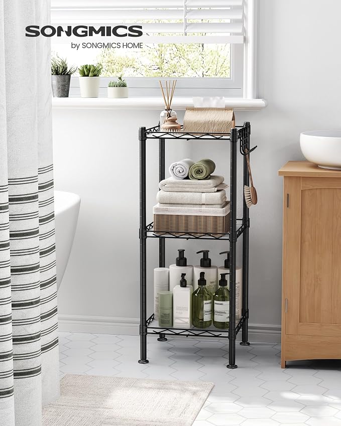SONGMICS Storage Shelf, Bathroom Shelf - Image 2
