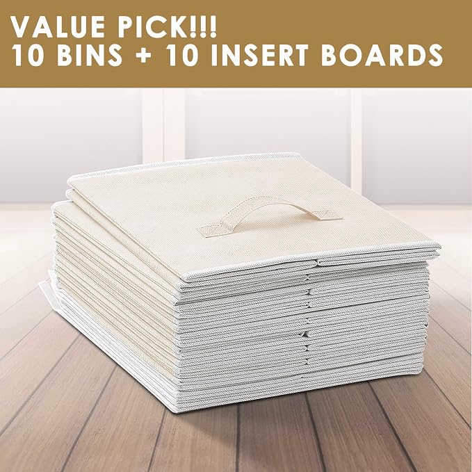 Criusia Storage Cubes, 11 Inch Clothes Storage Bins - Image 7