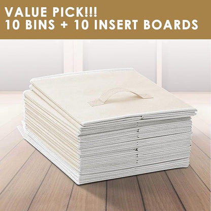Criusia Storage Cubes, 11 Inch Clothes Storage Bins - Image 7