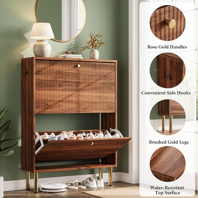 Nicetree Shoe Storage Cabinet for Entryway - Image 7