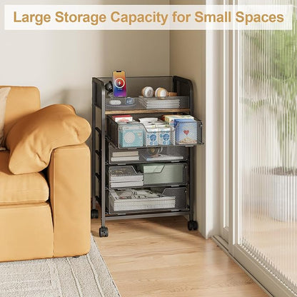 5-Tier Craft Organizer Cart - Image 7