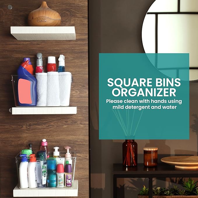 Utopia Kitchen Clear Organizer or Storage Bins - Image 4