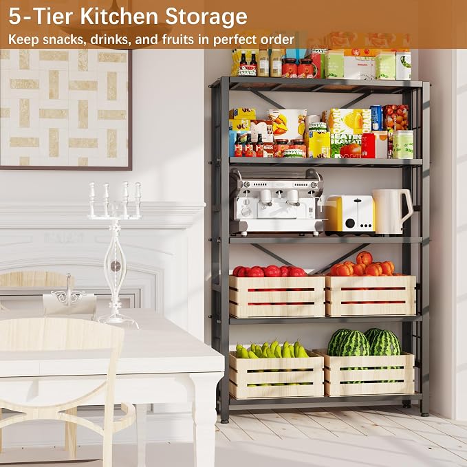 GIOTORENT 5-Tier Kitchen Storage - Image 3