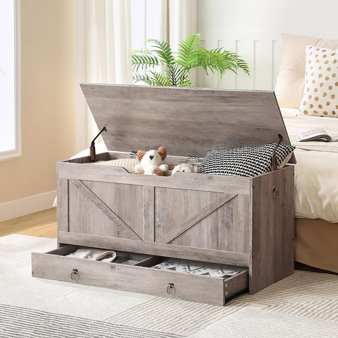 HOOBRO Storage Chest, 39.3" Toy Chest - Image 6