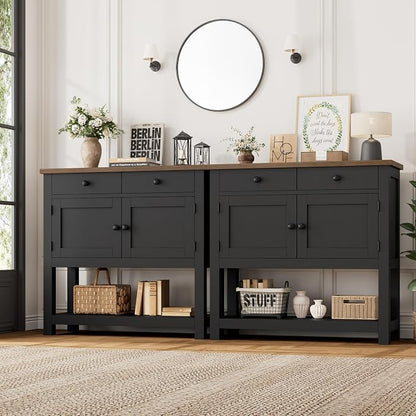 HOSTACK Farmhouse Console Table - Image 9