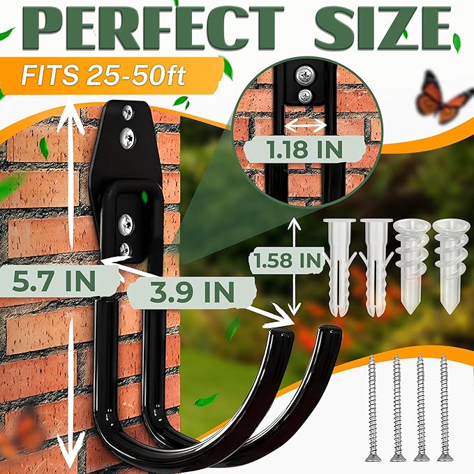 Garden Hose Hook for Outside - Image 2