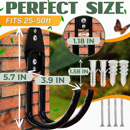 Garden Hose Hook for Outside - Image 2