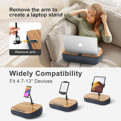 Lap Beanbag Cozy Kindle Pillow Stand - Image 2