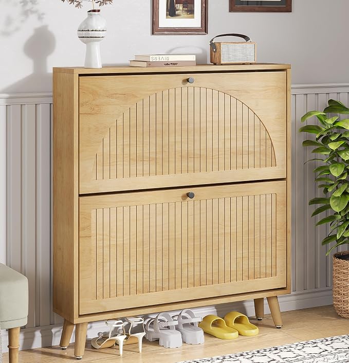 Fsbecl Shoe Storage Cabinet for Entryway by Fsbecl