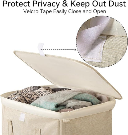 WOWLIVE 100L Laundry Hamper - Image 6