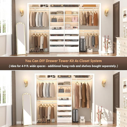 Aheaplus 21.3" Closet System - Image 7