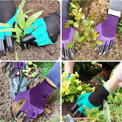 Garden Gloves with Claws, Breathable Gardening Work Gloves - Image 3