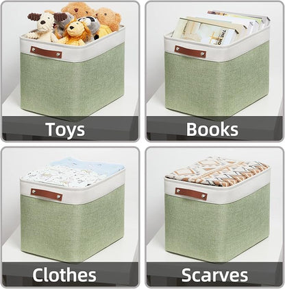 HNZIGE Large Fabric Storage Baskets - Image 5