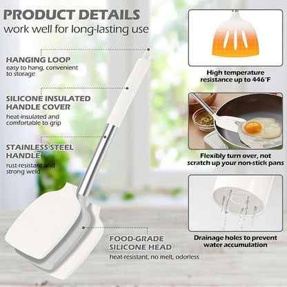 HaWare 29 PCS Silicone Cooking Utensils Set, Heat Resistant Kitchen Utensils Set - Image 3