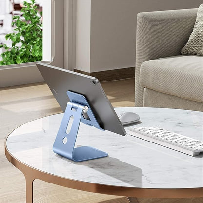 OMOTON Adjustable Tablet Stand for Desk, Upgraded Longer Arms for Greater - Image 6