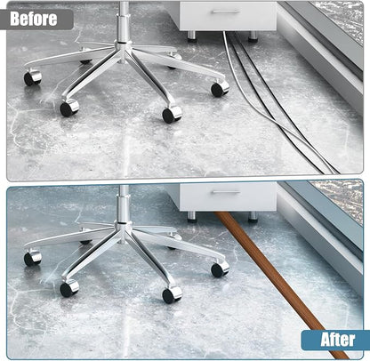 Floor Cord Covers for Wires 20FT Cable Hider Wire Cover Self Adhesive Cord - Image 4