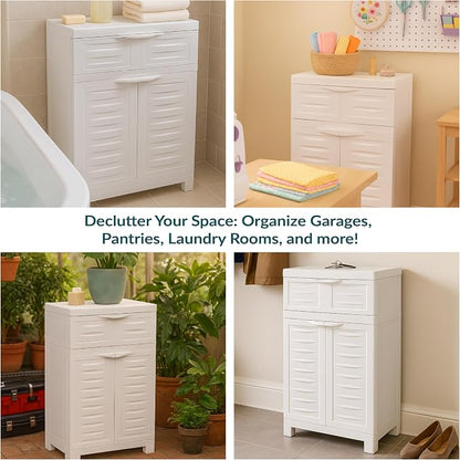 Sunnydaze 34.5" Garage Storage Cabinet - Image 6