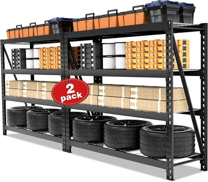 WORKPRO Garage Shelving, 7200 LBS Load, Heavy Duty Metal Shelving by WORKPRO
