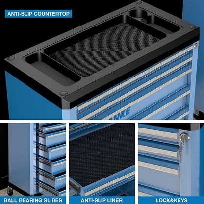 LARBANKE 7-Drawer Rolling Tool Chest - Image 6